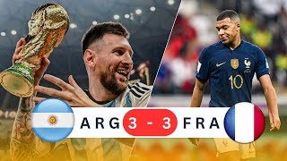 Argentina Vs France  3  3  Extended Highlights And Goals  World Cup Final 2022 [upl. by Yecnay]