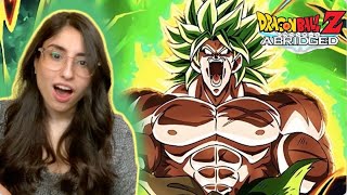 BROLY MOVIE Dragon Ball Z Abridged REACTION  DBZA [upl. by Hendry]