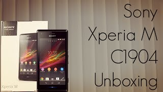 Sony Xperia M C1904 Unboxing  4quot Android Phone with Competitive Pricing  PhoneRadar [upl. by Korella]