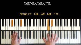 DEPENDENTE  Voz e Piano Amanda Wanessa feat Stefhany Cardoso [upl. by Muire]