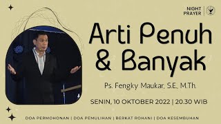 Doa Malam  Jemaat Online Gereja BEST  Ps Fengky Maukar  Arti Penuh amp Banyak [upl. by Eidahs]