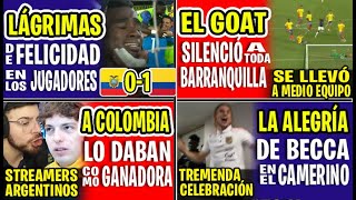 GOLAZO DEL GOAT MENOSPRECIARON A ECUADOR Y ENNER VALENCIA SILENCIÓ TODO EL ESTADIO DE BARRANQUILLA [upl. by Eciryt]