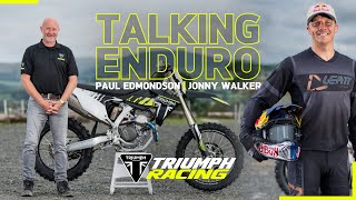 Jonny Walker amp Paul Edmondson  Triumph Factory Racing Enduro Team [upl. by Nepean62]