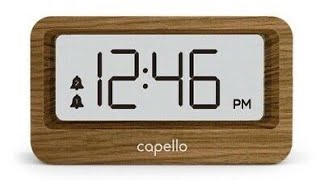 ⏰📱🔋Battery amp SetupCapello Windows Clock with USB ChargerModel CA30 [upl. by Holtorf]