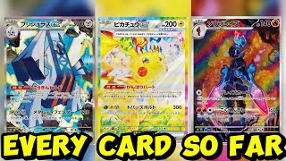 Every NEW Pokemon Card In Surging Sparks So Far [upl. by Schapira300]