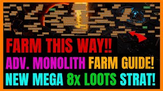 Last Epoch 10 ADVANCED Monolith  COF Farming Guide CRAZY Endgame Loots [upl. by Palgrave385]