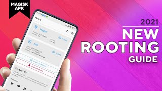 New Method to ROOT ANDROID Phone in 2021  Magisk 22 Apk Installer [upl. by Einiar]