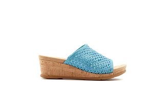 Baretraps Flossey Woven Wedge Slide [upl. by Iew]