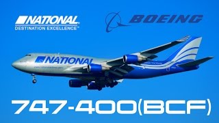 National Air Cargo Boeing 747400F HD [upl. by Loren805]