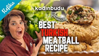 Abundant Meatball KADINBUDU KÖFTE 🤩 Juicy amp Delicious Recipe to Go You can make it VEGETARIAN too [upl. by Elyrrad657]