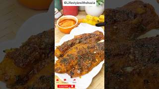 Air Fryer Fish Tikka  Spicy Masala Fish  Lifestylewithshazia [upl. by Isbella]