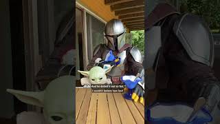 Trooper Mom Mando Dad Grogu and Ice Cream for Dinner [upl. by Alleiram]