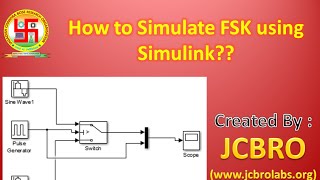 How to simulate FSK in Matlab using Simulink [upl. by Jany]