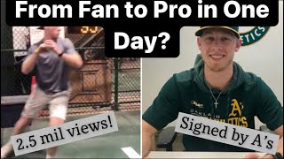 What Happened To Nathan Patterson Signed by A’s in 2019 after viral video [upl. by Viscardi]