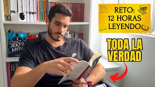 Toda la VERDAD sobre el Reto 12 horas leyendo 🔥 ¿Fue REAL [upl. by Edora498]