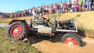 Tractors in Mud Pit  Traktoriáda Modlíkov 2021 [upl. by Assiar]