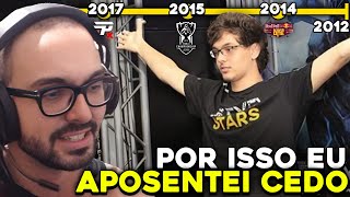 A LENDA DO CBLOL QUE DOMINOU A TOP LANE 20122017  MYLON REACT [upl. by Hartill]