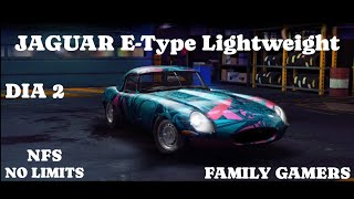 NEED FOR SPEED NO LIMITS Jaguar EType Lightweight 1967 Dia 2 BUENAS VIBRAS nfs familygame [upl. by Tandi]