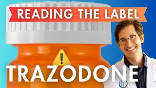 ⚠️ TRAZODONE RISKS EXPLAINED What You MUST Know ⚠️ [upl. by Ahseik]