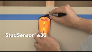 How to Use a Zircon StudSensor e30 Edge Finding Stud Finder [upl. by Abbub]