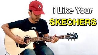 Skechers Song Guitar Cover Short Video  by Fuxino  Shorts [upl. by Carine]