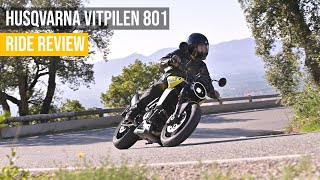 Husqvarna Vitpilen 801  Ride Review [upl. by Johm]