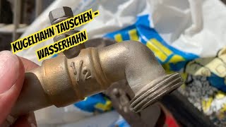 Wasserhahn tauschen  Kugelkopfhahn  reparatur  tricks  tipps [upl. by Cavil]