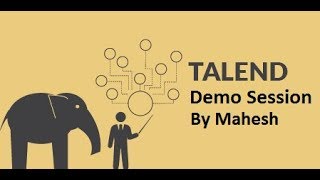 Talend Demo Session on Data Integration  By Mahesh  Contact 919700465570 [upl. by Rivkah]