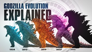 The Evolution of Godzilla EXPLAINED [upl. by Ennahtur]