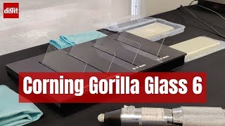 A quick demo of the strength and benefits of Corning Gorilla Glass 6  Digitin [upl. by Aztin395]