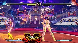 Street Fighter V AE Juri vs Menat PC Mod 3 [upl. by Amadeo]