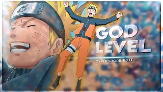 God Level  Anime Mix 100k Edit EditAMV🔥 [upl. by Revlys]