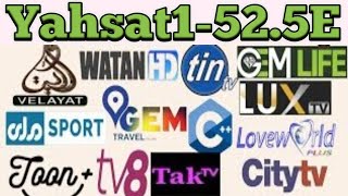 yahsat 52e dish setting  52e new update 52e channel list 2024 [upl. by Aisaim]