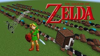 Minecraft Song of Healing  The Legend of Zelda with Note Blocks [upl. by Sherborne]