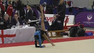 Amelie Morgan  Floor  2016 English Championships [upl. by Enerod]