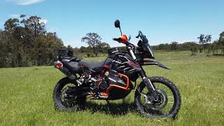 KTM 790 R fitted with ENDURISTAN luggage [upl. by Grous]