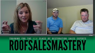 Roof Sales Mastery  One of the Best Door Knocking Tips [upl. by Henka]