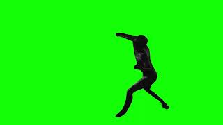 black Suited Spiderman throwing punches green screen [upl. by Tadio34]