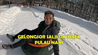 MAIN GELONGSOR SALJI DI KOREA  NAMI ISLAND [upl. by Felecia184]