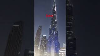 Dubai united Arab Emirates video viral 2024 travel travellingdubai burjkhalifa explorefeed vir [upl. by Nosreffej]