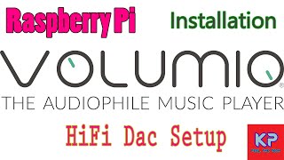 Volumio HiFi Dac System On Raspberry Pi Installation [upl. by Yoj]