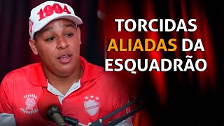 Principais aliados da Torcida Organizada Esquadrão Vilanovense  CORTES [upl. by Ystap]