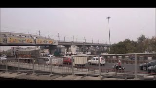 Pink Line Metro Delhi Complete Journey Part 2 covering Mandawali Vinod Nagar Trilokpuri Majlis Park [upl. by Sivia]