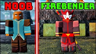 Noob To Pro FIREBENDER in One Video RoBending Online [upl. by Annekim686]