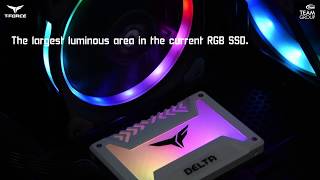 TFORCE GAMING SERIES DELTA RGB SSD  TEAMGROUP [upl. by Nyrrek749]