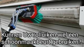 Rolluiken reinigen binnenkant [upl. by Sonny]