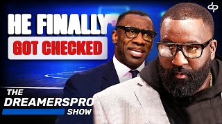 Kendrick Perkins Checks Shannon Sharpe On Live TV Over His Ridiculous Comments On Michael Jordan [upl. by Mmada]