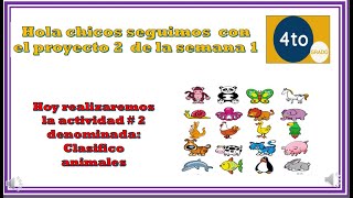 Clasificación de los animales Vertebrados e invertebrados [upl. by Yhotmit]