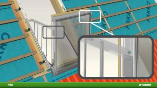 FAKRO roof windows  FGHV Galeria roof window [upl. by Perdita]