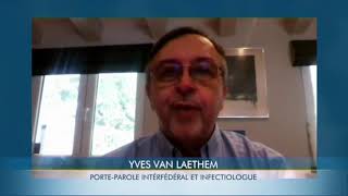 Yves Van Laethem  quotIl y a un risque pour les participants et les personnes quils vont côtoyerquot [upl. by Pittel]